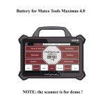 Battery Replacement for Matco Tools Maximus 4.0 MDMAX4 Scan Tool